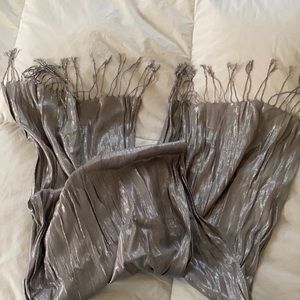 Metallic F21 scarf